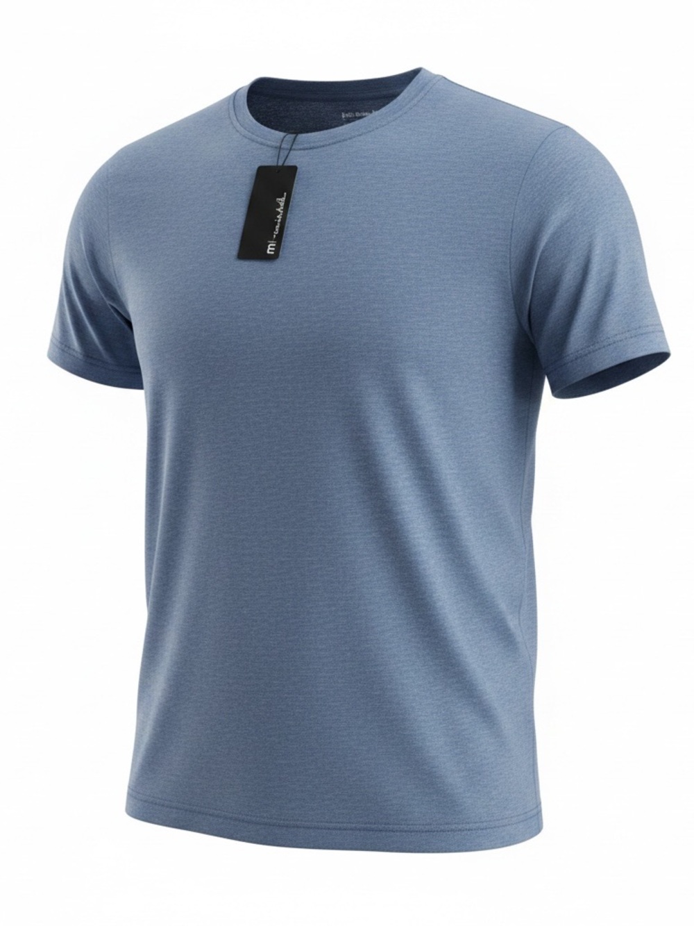 TravisMathew Trumbull 2.0 Men's Crew Neck T-Shirt - Heather Blue